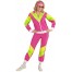 Funky 80er Jahre Jogginganzug Kostüm