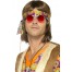 Funky Hippie Brille rot