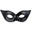 Glänzende Black Cat Maske