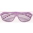 Glamour Partybrille lila 