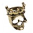 Golden Crown Skull Ring 2