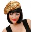 Golden Glamour Baskenmütze