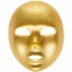 Goldene Maske unbemalt 3