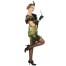 Charleston Flapper Kostüm Lucinda grün