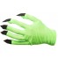 Handschuhe mit Krallen grün