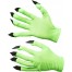 Handschuhe mit Krallen grün