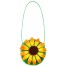 Handtasche mit Sonnenblumen-Motiv 1
