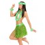 Hawaii Girl Kostüm-Set grün 3
