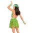 Hawaii Girl Kostüm-Set grün 4