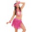 Hawaii Girl Kostüm-Set rosa 2