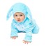 Baby Häschen Kostüm blau