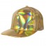 Holografisches Cap Gold