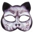 Katzenmaske aus Stoff 1