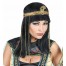Königliche Ägypterin Perücke mit Stirnband