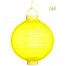LED Lampion 30cm gelb
