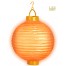LED Lampion 30cm orange