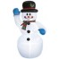 Leuchtende Schneemann Deko aufblasbar 150cm