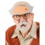 Lustige Opa Brille mit Bart