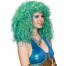 Meeresfrau Damenperücke blau-grün2