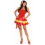 Miss Spanien Fan Kostüm 2