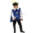 Musketier Alexandre blau Kostüm für Kinder 2