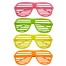 Neon Gitterbrille in 4 Farben 1