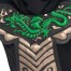 Dragon Drachen Ninja Jungenkostüm neon-grün