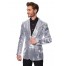 Suitmeister Sequins Silver Jacket für Herren