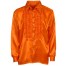 Rüschenhemd Classico in orange 1