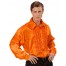 Rüschenhemd Classico in orange 2