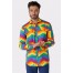 OppoSuits Shirt LS Zig Zag Rainbow