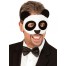 Panda Plüsch Maske für Damen und Herren