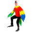 Bunter Papagei Kostüm für Erwachsene 2