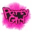 Party Girl Anstecker 1