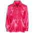 Rüschenhemd Classico in pink 1