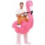 Pinky Flamingo Kostüm aufblasbar