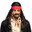 Piraten Perücke mit Kopftuch und Bärten