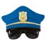 Polizei Brille mit Mütze