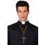Priester Halskette mit Holz-Kreuz 1