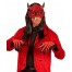 Red Devil Maske für Erwachsene