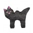 Schwarze Katze Pinata 51x58cm