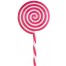 Riesen Lollipop pink