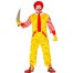 Mc Psycho Clown Kostüm für Herren