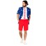 OppoSuits Stars and Stripes Sommer Anzug 