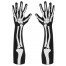 Skelett Handschuhe 50cm