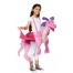 Rosa Drachen Reiterkostüm für Kinder