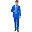 Suitmeister Solid Blue Anzug 1