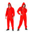 Roter Gangster Overall Kostüm für Erwachsene
