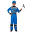 Team Speed Rennfahrer Kostüm für Kinder