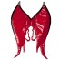 Teufelsflügel rot aus Lack 2